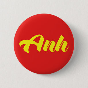 Vietnamese Brother - Anh ~ Tiếng Việt Language 6 Cm Round Badge