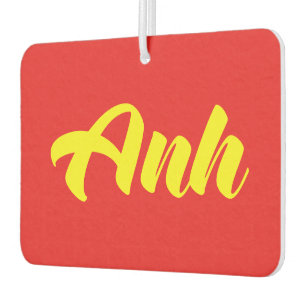 Vietnamese Brother - Anh ~ Tiếng Việt Language Car Air Freshener