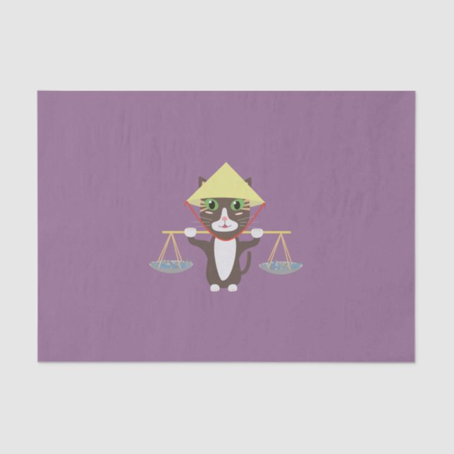 Vietnamese cat tissue paper (Front)