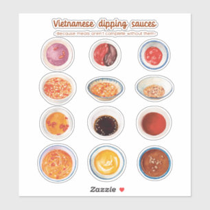 Vietnamese Dipping Sauce Stickers
