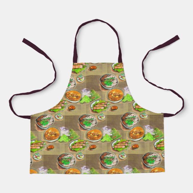 Vietnamese dishes apron (Front)