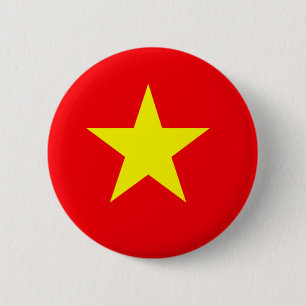 Vietnamese Flag T-shirts and Gifts 6 Cm Round Badge