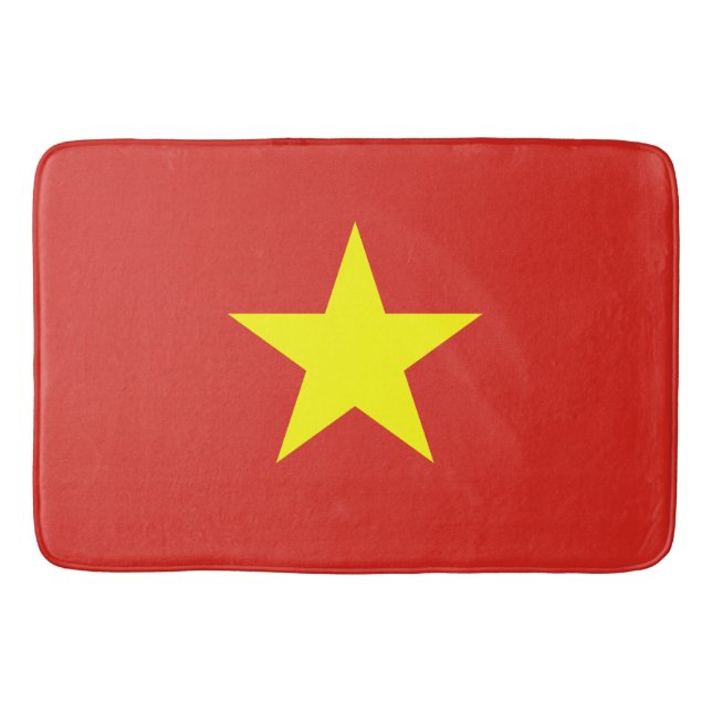 Vietnamese Flag (Vietnam) Bath Mat (Front)