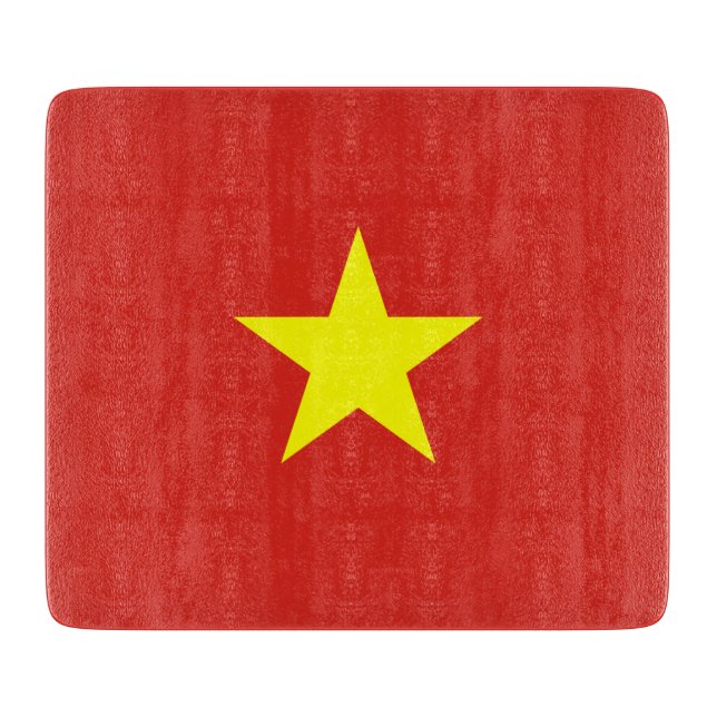 Vietnamese Flag (Vietnam) Cutting Board (Front)