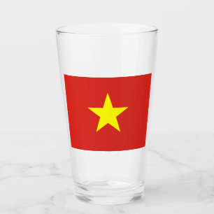 Vietnamese Flag (Vietnam) Glass