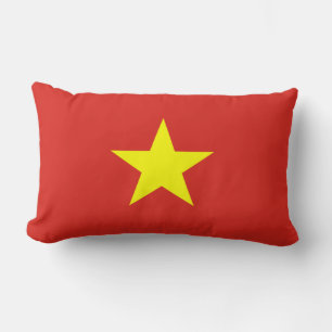 Vietnamese Flag (Vietnam) Lumbar Cushion