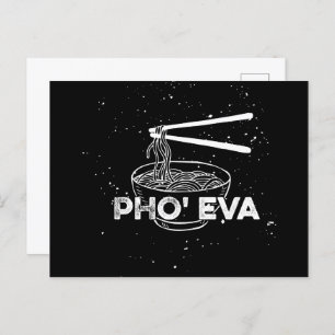 Vietnamese Food Pho Lover Postcard