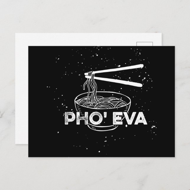 Vietnamese Food Pho Lover Postcard (Front/Back)