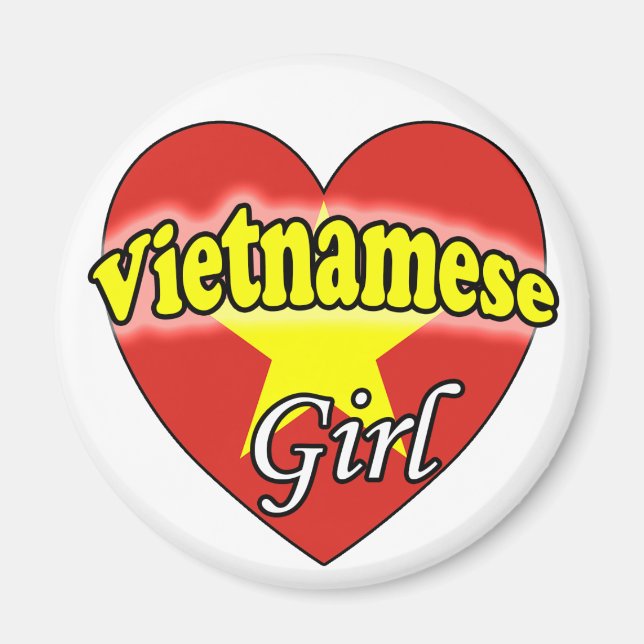 Vietnamese Girl Magnet (Front)