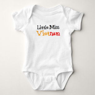 vietnamese little miss baby bodysuit