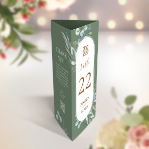 Vietnamese Menu, Table Number & Thank You Note