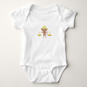Vietnamese monkey baby bodysuit