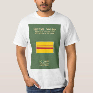 Vietnamese Passport - Flag of South Vietnam T-Shirt