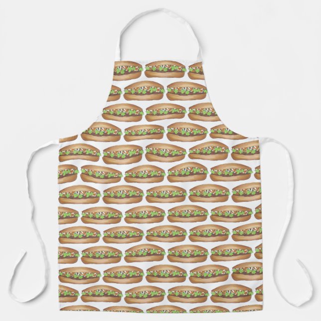 Vietnamese Pork Banh Mi Sandwich Food Cuisine Apron (Front)