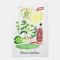 Vietnamese Rice Paper Roll Food Watercolor CUSTOM