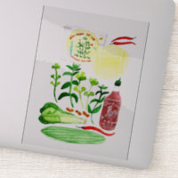 Vietnamese Rice Paper Rolls Recipe Watercolor