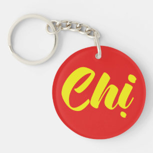 Vietnamese Sister - Chị ~ Tiếng Việt Language Key Ring