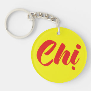 Vietnamese Sister - Chị ~ Tiếng Việt Language Key Ring