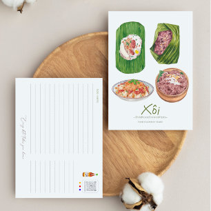Vietnamese Sticky Rice Postcard