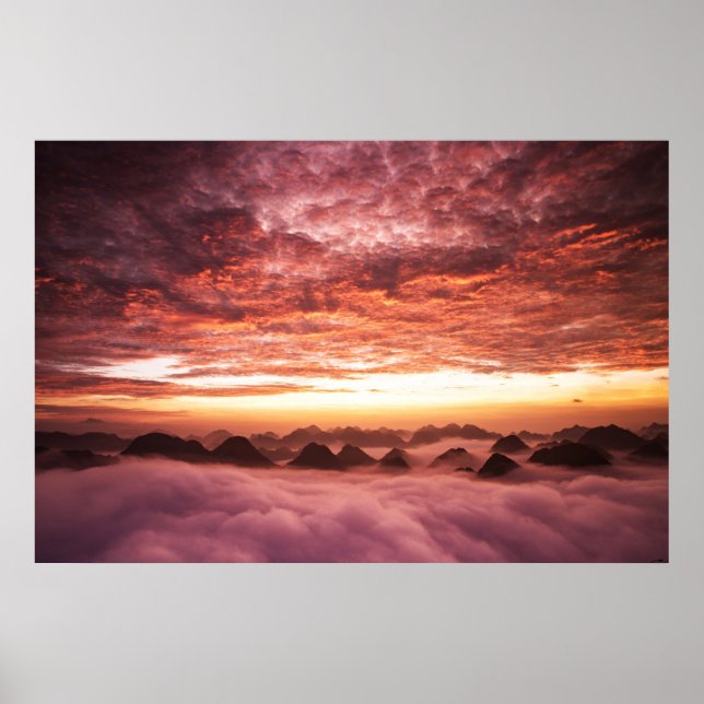 Vietnamese Sunset Poster (Front)