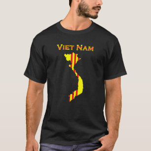 Vietnamese VNCH Flag Viet Nam Cong Hoa Ban Do Viet T-Shirt