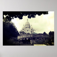 Vieux carrousel Sacré-Cœur de Montmartre Paris