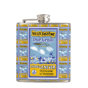Vieux Systeme Pur Grain Hip Flask