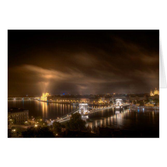 View across Budapest from Buda Castle (Front Horizontal)