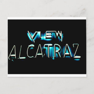 View Alcatraz, 1980's Photo Postcard