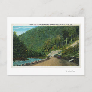 View Along Cold River of Eastern Slope of Postcard