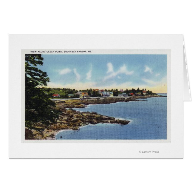 View Along Ocean Point, Homes by the Sea (Front Horizontal)