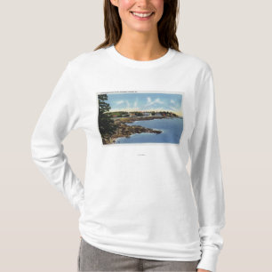 View Along Ocean Point, Homes by the Sea T-Shirt