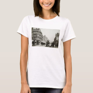 View down Oxford Street, London (b/w photo) T-Shirt