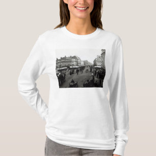View down Oxford Street, London, c.1890 T-Shirt