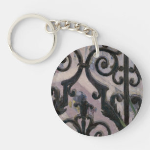 View from a Balcony Key Ring