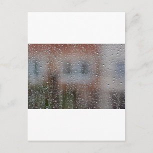 View From a Wet Window Postcard