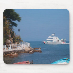 view from an island Puerto Vallarta Mouse Pad