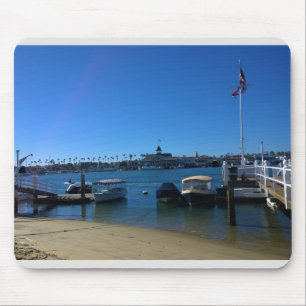 View from Balboa Island, Newport Beach, California Mouse Pad