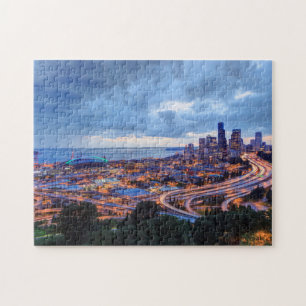 View from Beacon Hill, Pacific Med Centre Jigsaw Puzzle
