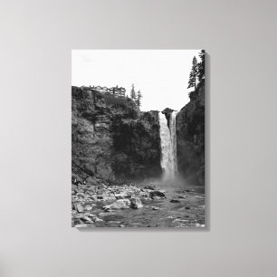 View from Below Falls Canvas Print