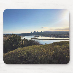 View from Castaways Park, Newport Beach, CA Mouse Pad