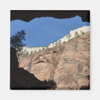View from Devil's Staircase at Zion National Park Magnet