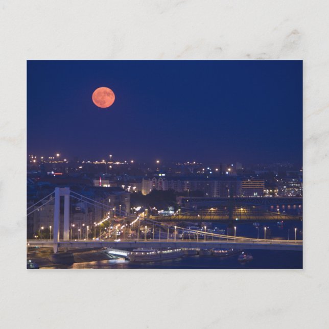 View from Fishermens Bastion next to Matyas Postcard (Front)