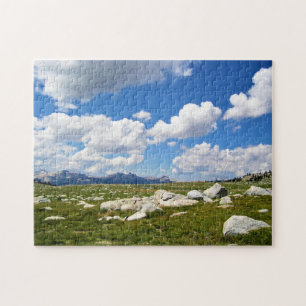 View from Gaylor Lakes Trail, Tioga Pass, CA Jigsaw Puzzle