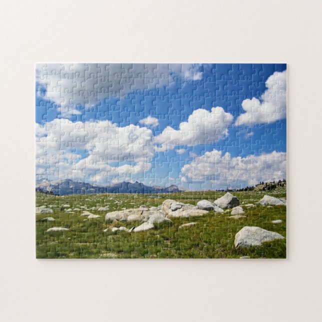 View from Gaylor Lakes Trail, Tioga Pass, CA Jigsaw Puzzle (Horizontal)