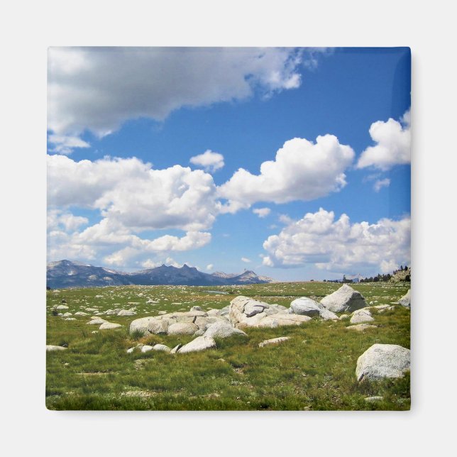 View from Gaylor Lakes Trail, Tioga Pass, CA Magnet (Front)