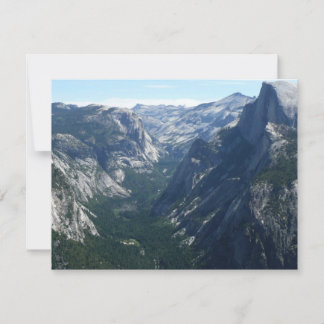 View from Glacier Point in Yosemite National Park