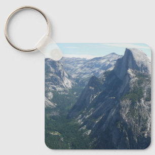 View from Glacier Point in Yosemite National Park Key Ring