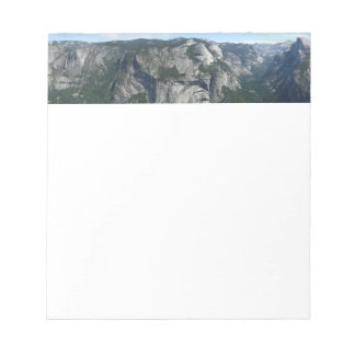 View from Glacier Point in Yosemite National Park Notepad