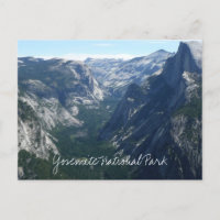 View from Glacier Point in Yosemite National Park